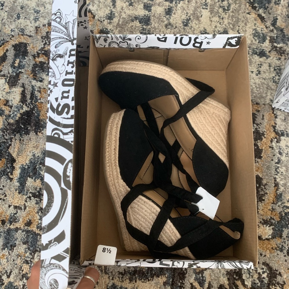 Espradille wedges